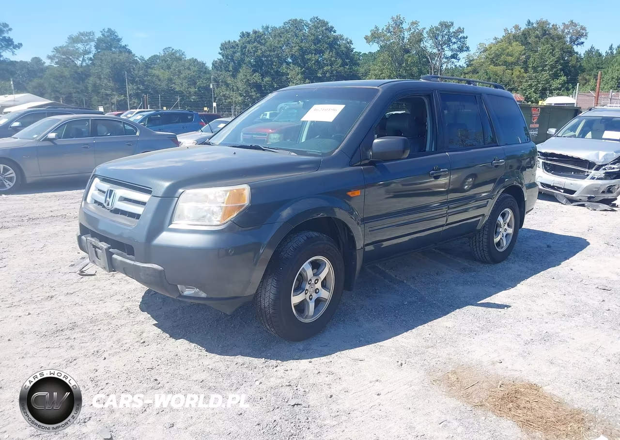 2006 Honda Pilot Ex-L VIN:2HKYF187X6H559754 - 2