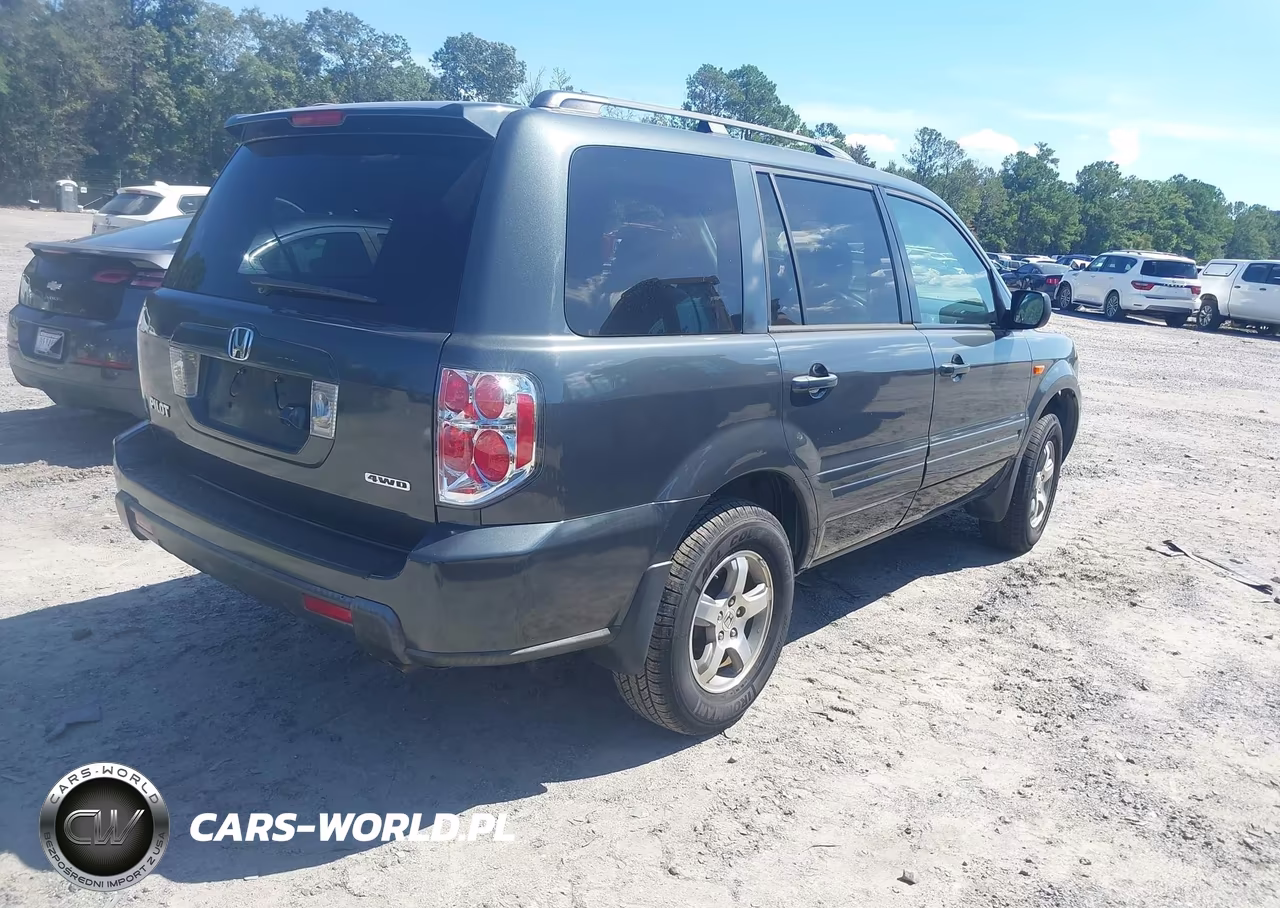 2006 Honda Pilot Ex-L VIN:2HKYF187X6H559754 - 4