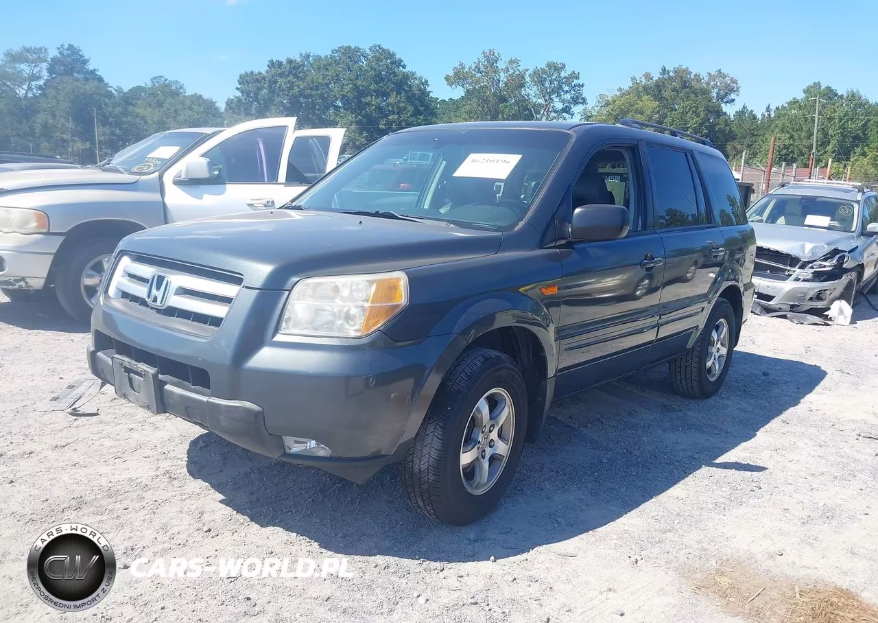 2006 Honda Pilot Ex-L VIN:2HKYF187X6H559754 - 6