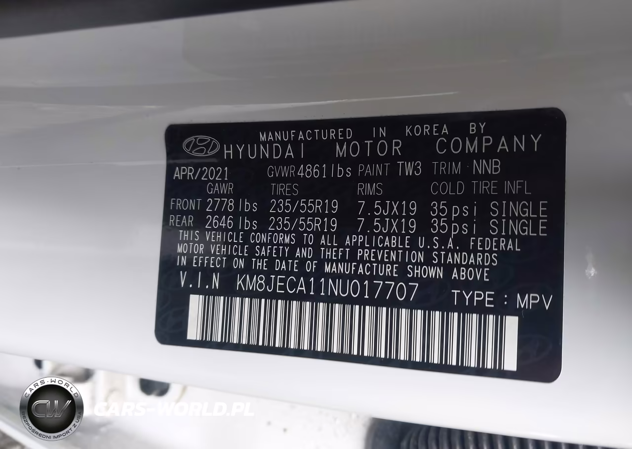 2022 Hyundai Tucson Hybrid Limited VIN:KM8JECA11NU017707 - 9