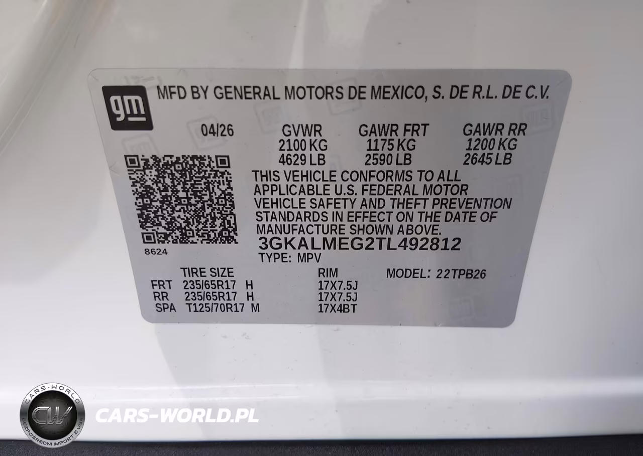 2026 GMC Terrain Fwd Elevation VIN:3GKALMEG2TL492812 - 9