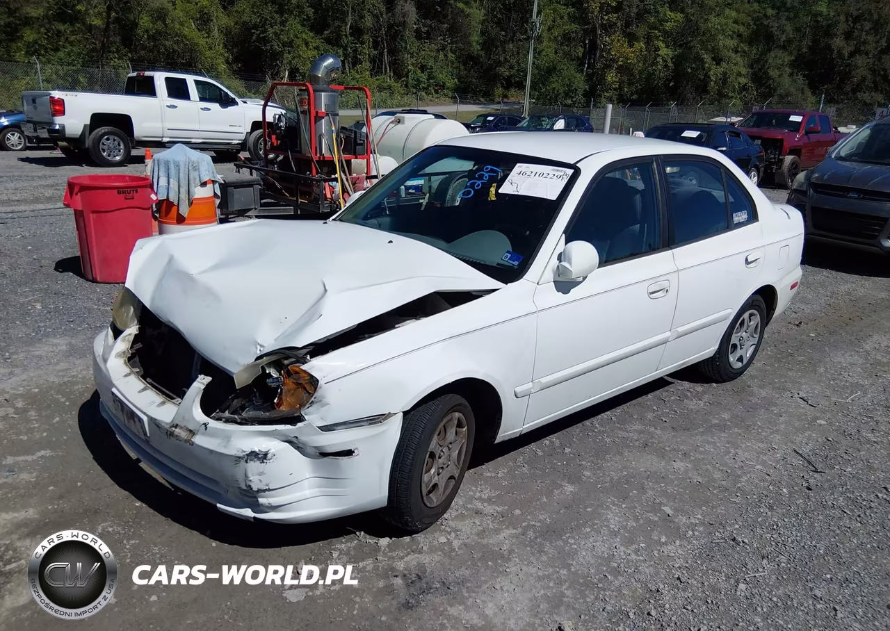 2005 Hyundai Accent Gls VIN:KMHCG45C95U590262 - 2