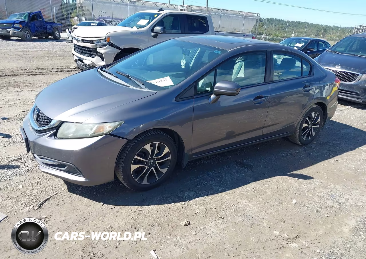 2014 Honda Civic Ex VIN:2HGFB2F80EH559503 - 2