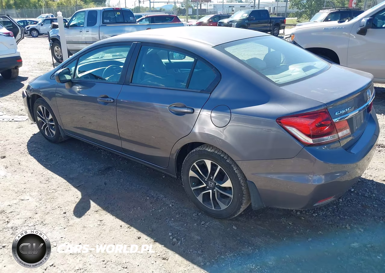 2014 Honda Civic Ex VIN:2HGFB2F80EH559503 - 3