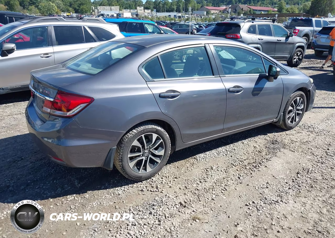 2014 Honda Civic Ex VIN:2HGFB2F80EH559503 - 4