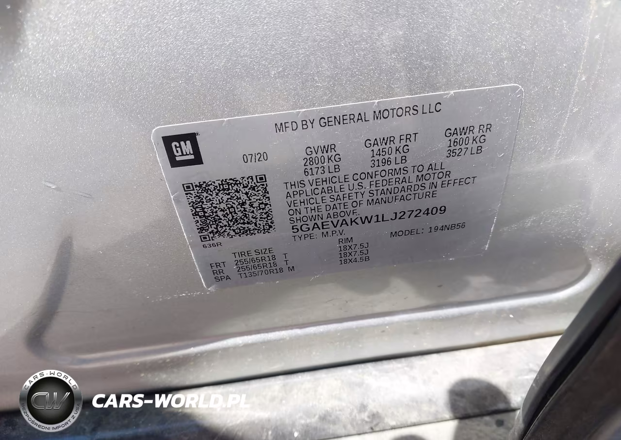 2020 Buick Enclave Awd Essence VIN:5GAEVAKW1LJ272409 - 9