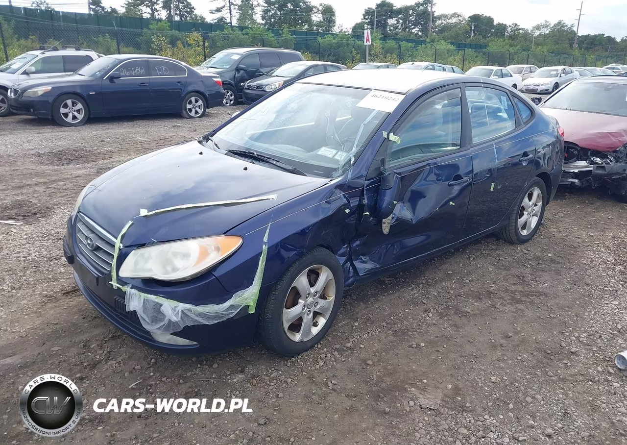 2008 Hyundai Elantra Gls-Se VIN:KMHDU46D88U381829 - 2