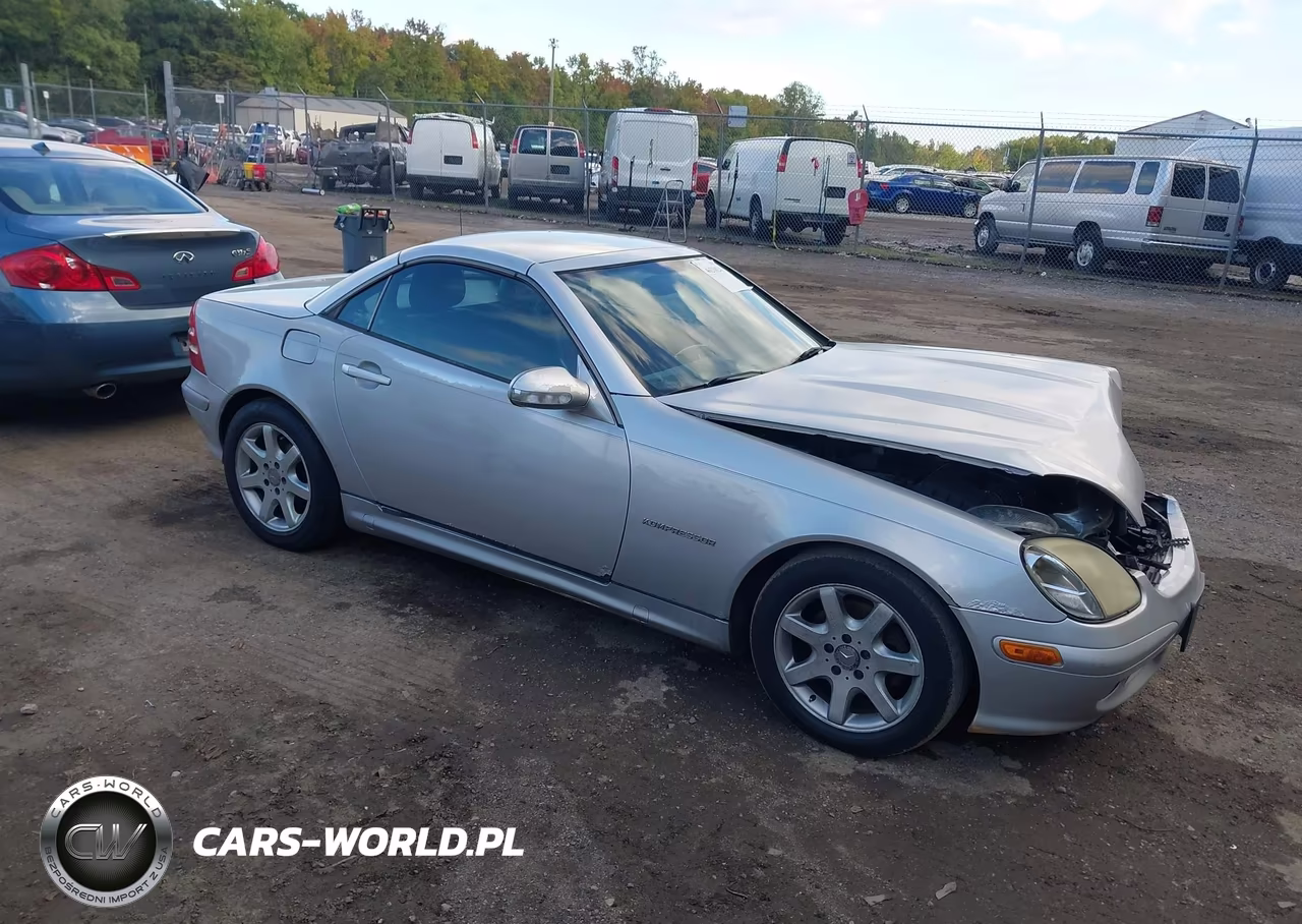 2003 Mercedes-Benz Slk 230 Kompressor VIN:WDBKK49F33F280644 - 1