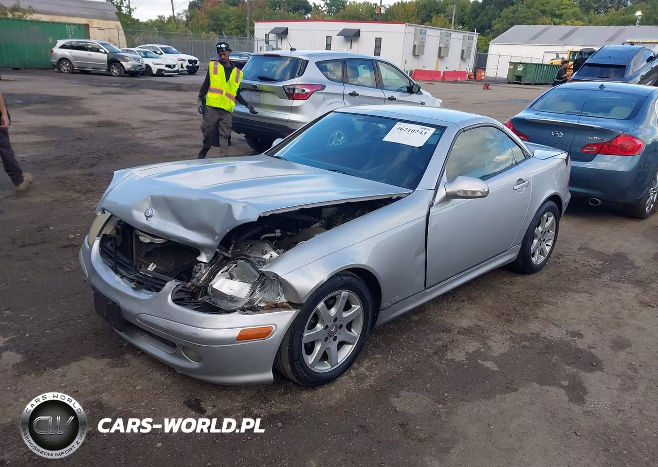 2003 Mercedes-Benz Slk 230 Kompressor VIN:WDBKK49F33F280644 - 2