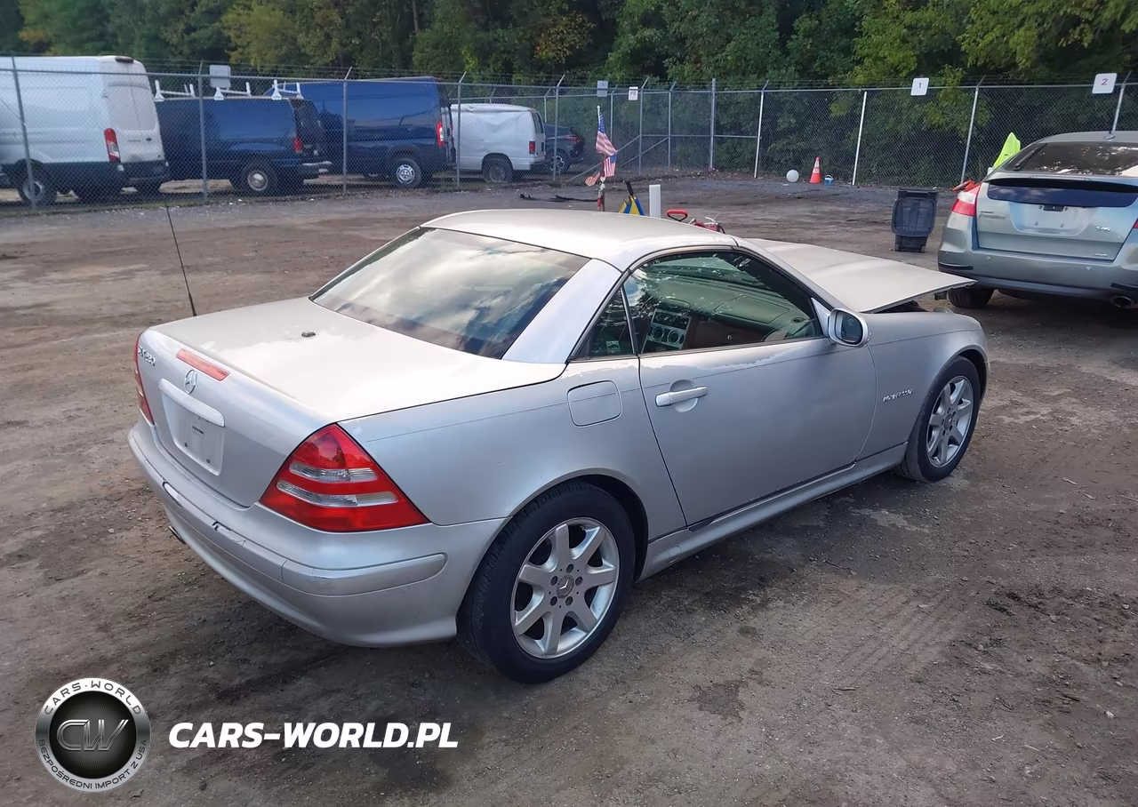 2003 Mercedes-Benz Slk 230 Kompressor VIN:WDBKK49F33F280644 - 4