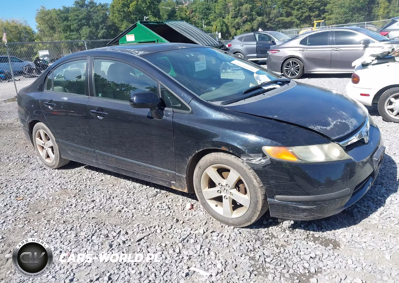 2008 Honda Civic Ex VIN:2HGFA15838H514025 - 1
