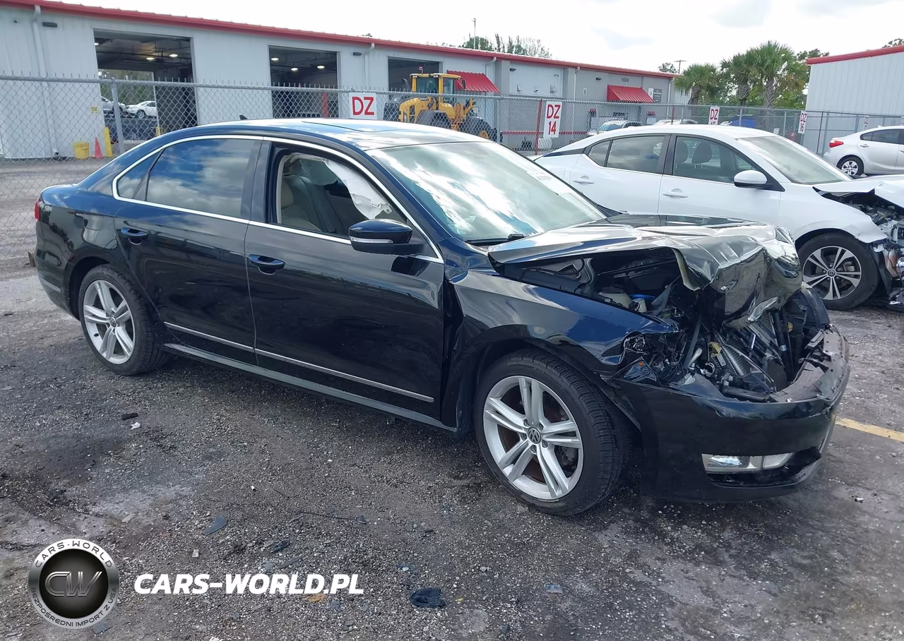 2015 Volkswagen Passat 2.0L Tdi Sel Premium VIN:1VWCV7A35FC041664 - 1
