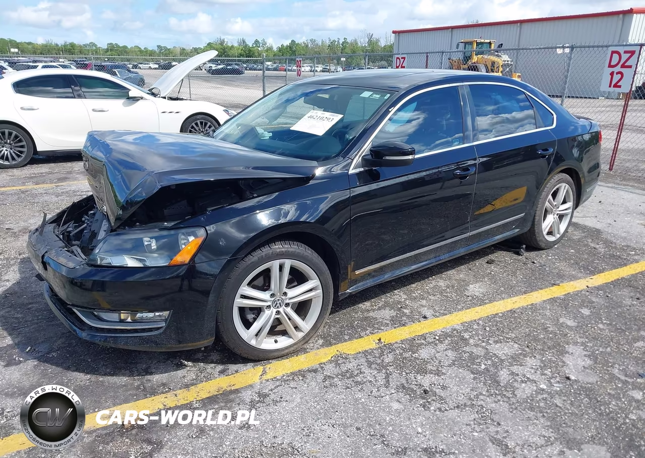 2015 Volkswagen Passat 2.0L Tdi Sel Premium VIN:1VWCV7A35FC041664 - 2