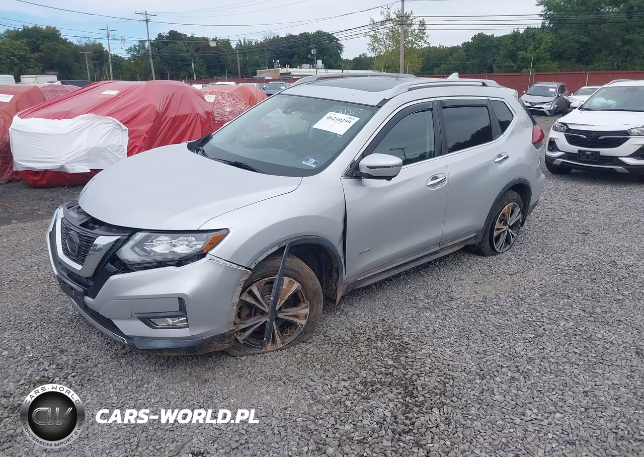 2019 Nissan Rogue Hybrid Sl VIN:5N1ET2MV5KC715528 - 2