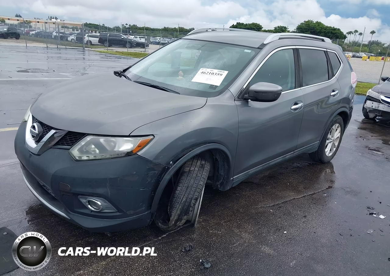 2016 Nissan Rogue S-Sl-Sv VIN:5N1AT2MT5GC883321 - 2