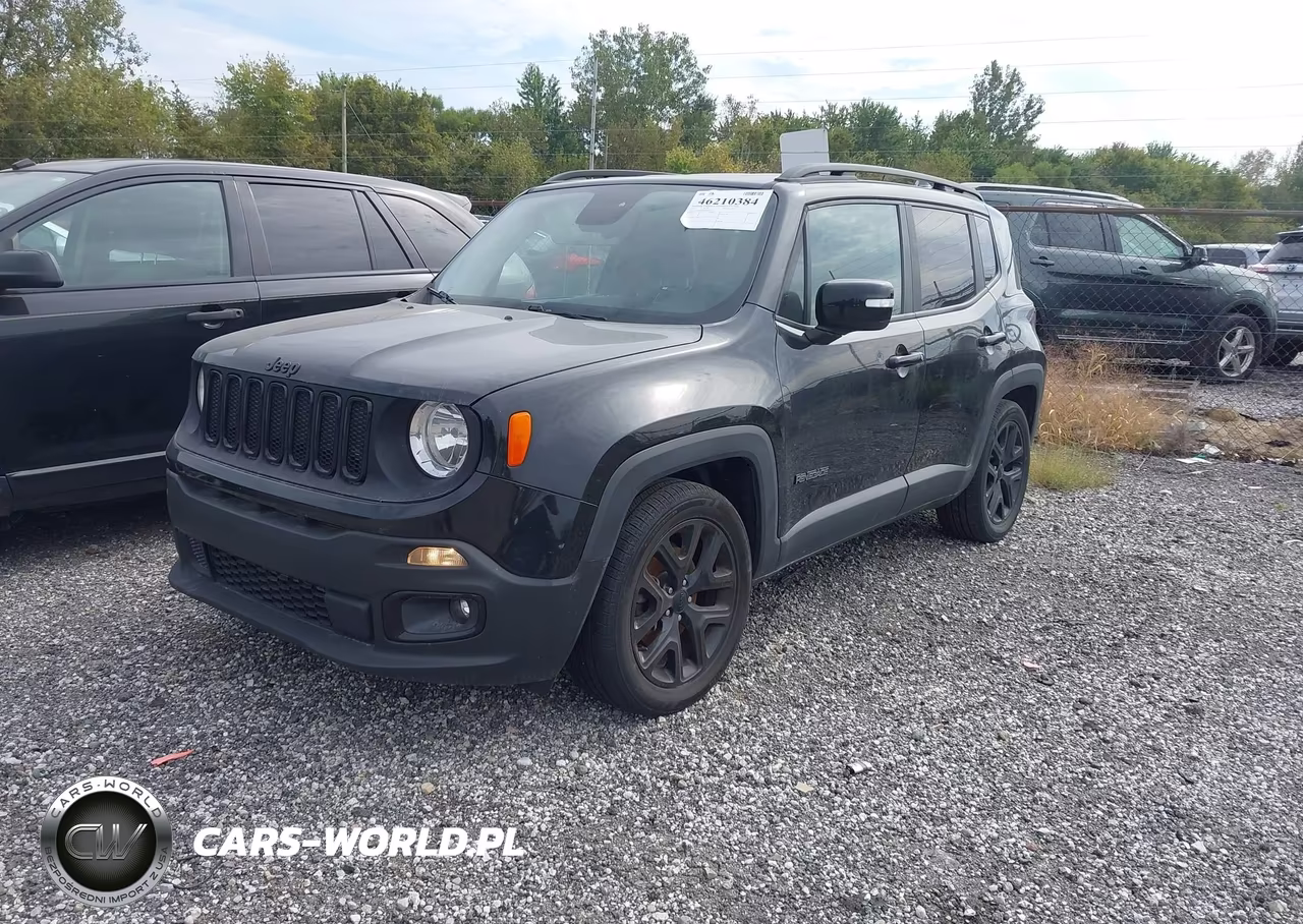 2017 Jeep Renegade Altitude Fwd VIN:ZACCJABB5HPF44644 - 2
