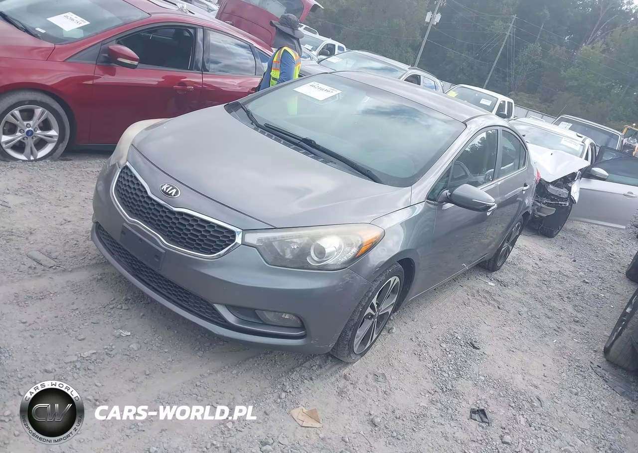 2016 Kia Forte Ex VIN:KNAFX4A80G5490855 - 2