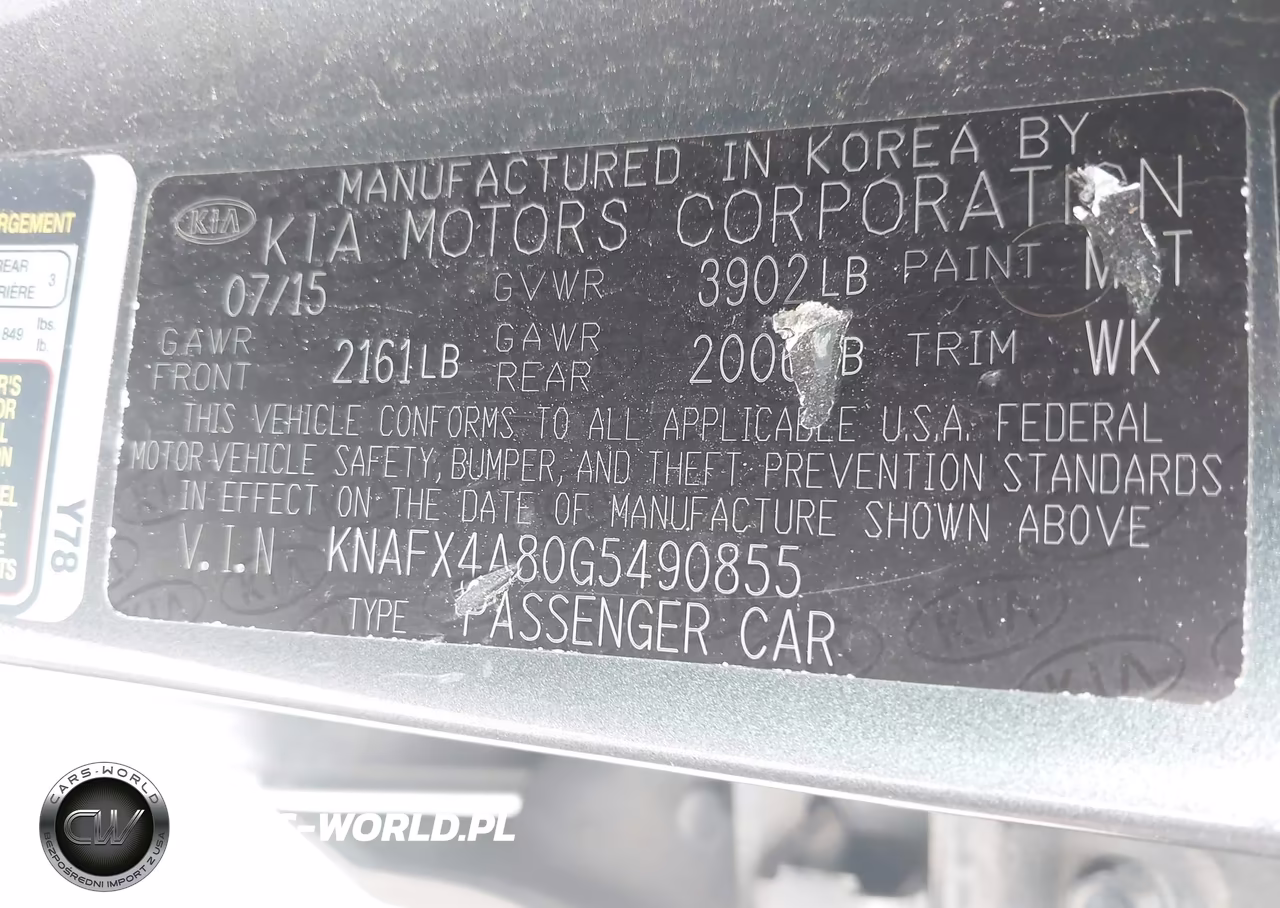 2016 Kia Forte Ex VIN:KNAFX4A80G5490855 - 9