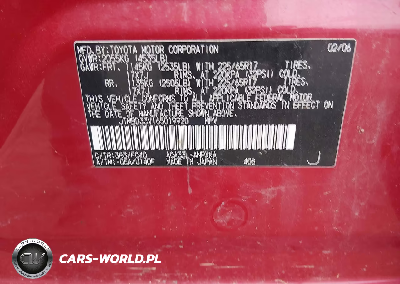 2006 Toyota Rav4 VIN:JTMBD33V165019920 - 9
