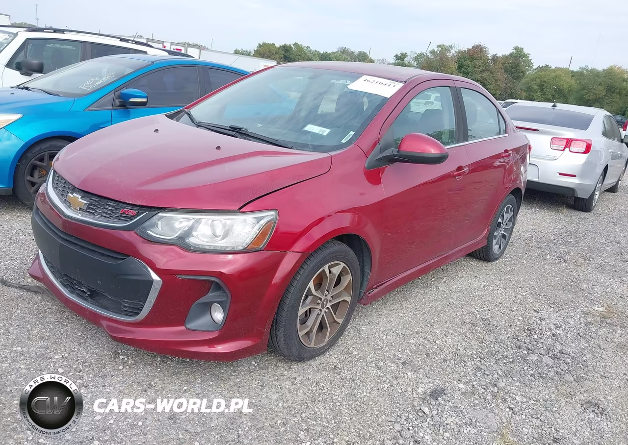 2017 Chevrolet Sonic Lt Auto VIN:1G1JD5SH5H4110967 - 2