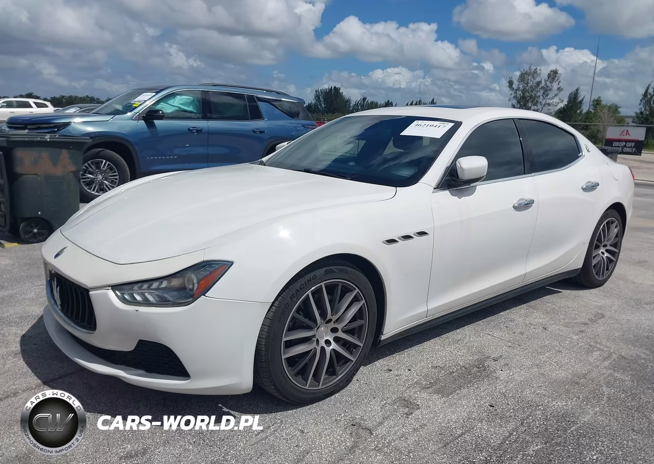 2014 Maserati Ghibli VIN:ZAM57XSAXE1085572 - 2