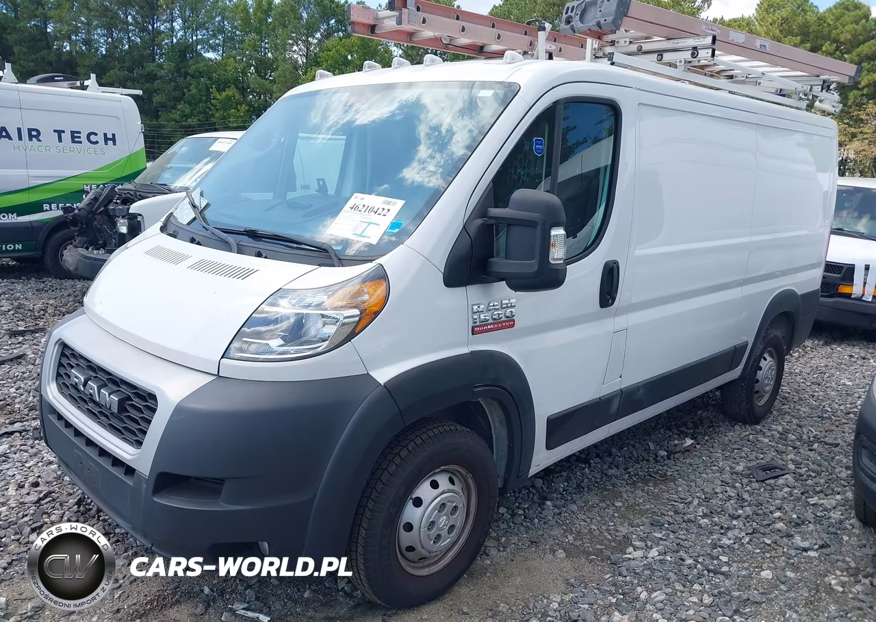 2021 Ram Promaster 1500 Low Roof 136 Wb VIN:3C6LRVAG3ME516031 - 2