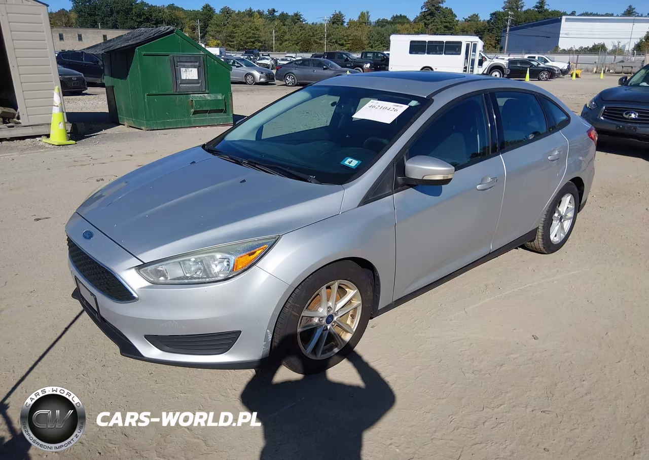 2015 Ford Focus Se VIN:1FADP3F29FL316324 - 2
