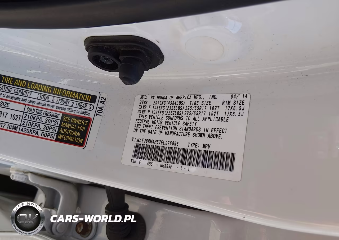 2014 Honda Cr-V Ex VIN:5J6RM4H57EL076995 - 9