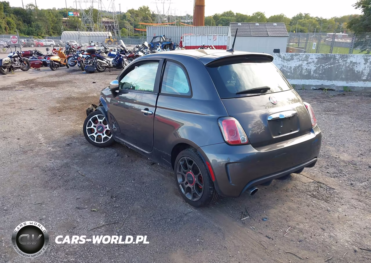 2014 Fiat 500 Turbo VIN:3C3CFFHH9ET190436 - 3