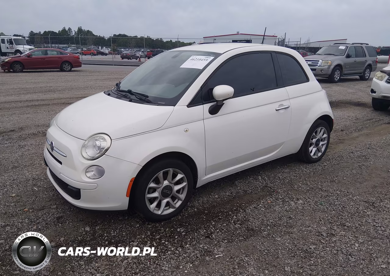 2017 Fiat 500 Pop VIN:3C3CFFKR3HT621231 - 2