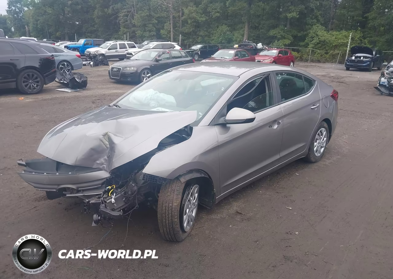 2020 Hyundai Elantra Se VIN:KMHD74LF0LU106610 - 2