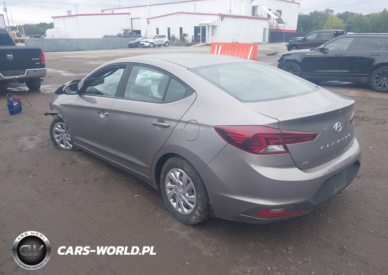 2020 Hyundai Elantra Se VIN:KMHD74LF0LU106610 - 3