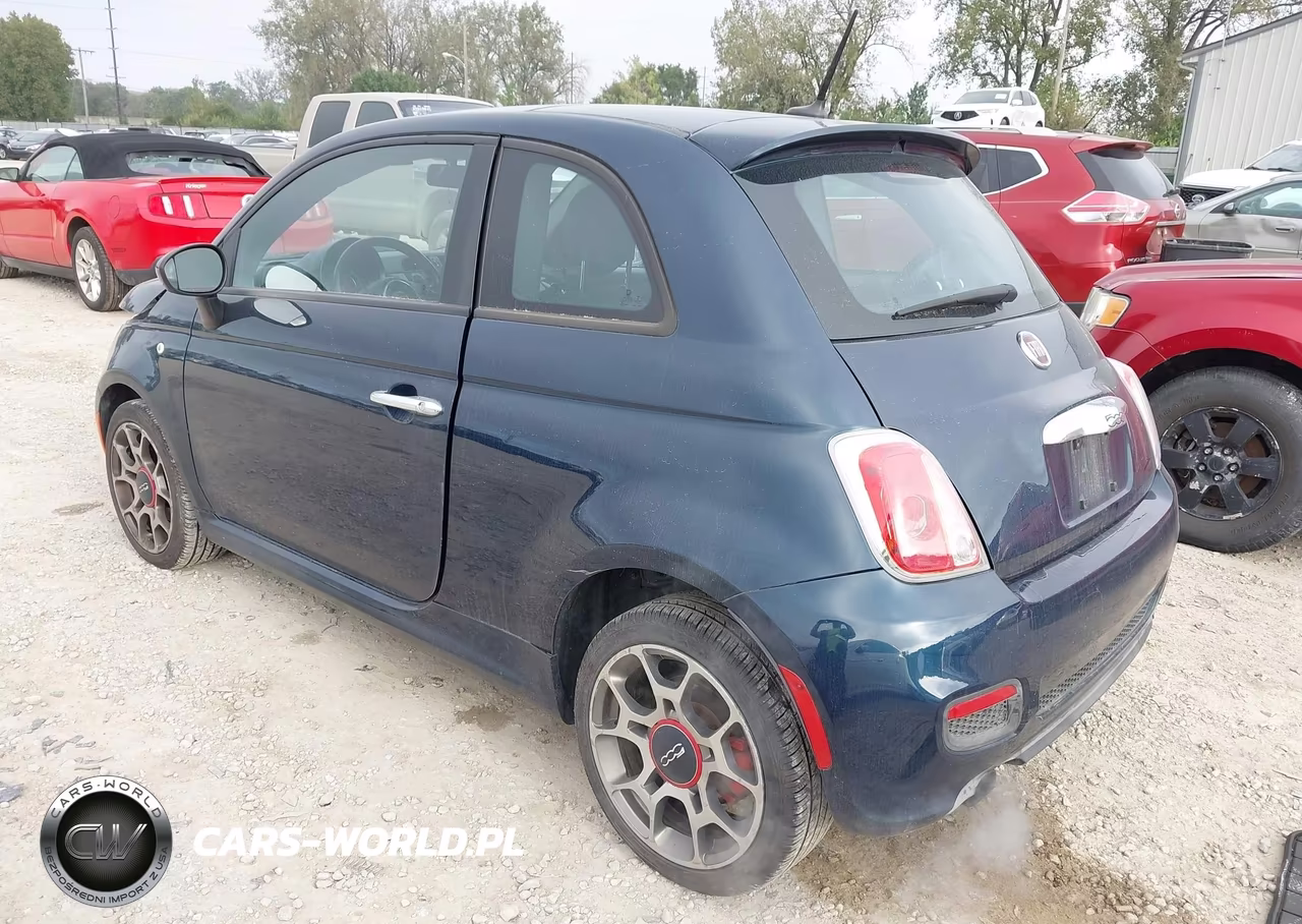 2013 Fiat 500 Sport VIN:3C3CFFBR1DT513040 - 3