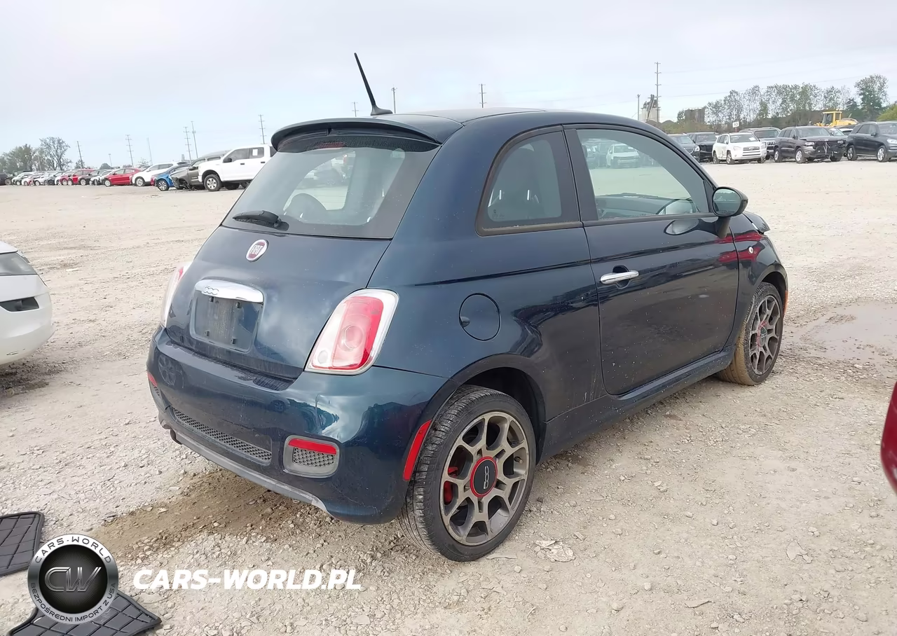 2013 Fiat 500 Sport VIN:3C3CFFBR1DT513040 - 4