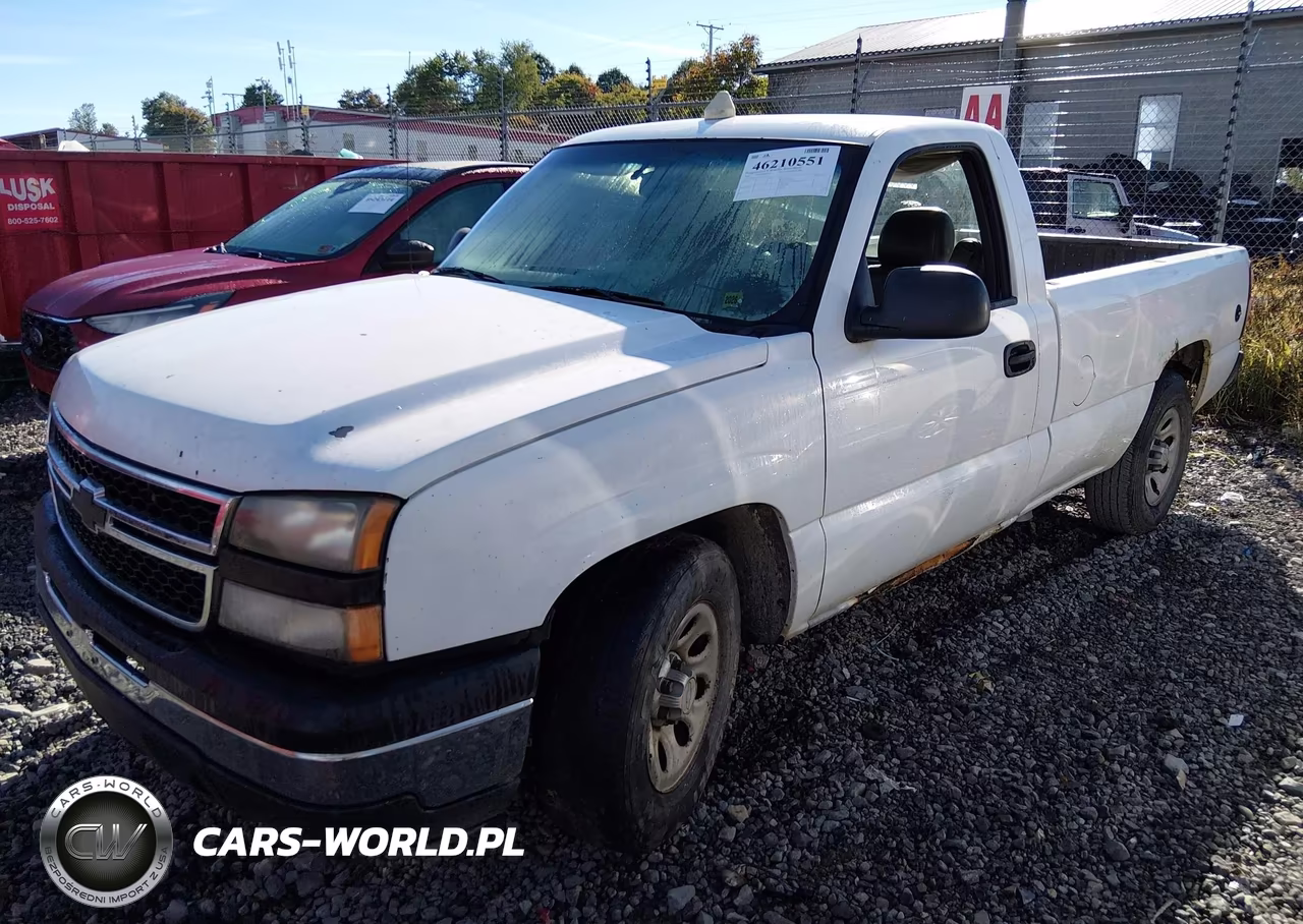 2007 Chevrolet Silverado 1500 Classic Work Truck VIN:1GCEC14X87Z112125 - 2