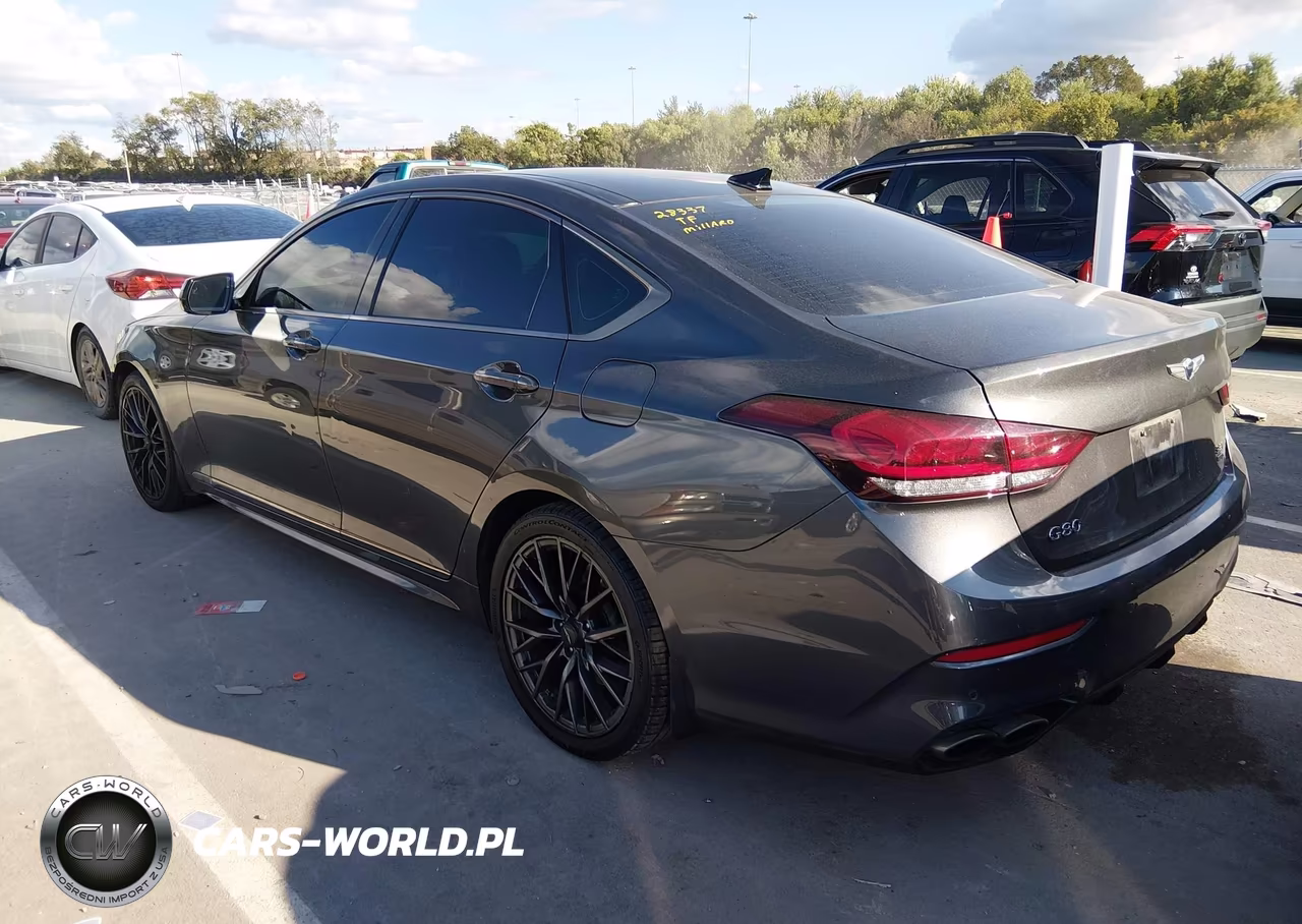 2019 Genesis G80 3.3T Sport VIN:KMHGN4JB5KU289536 - 3