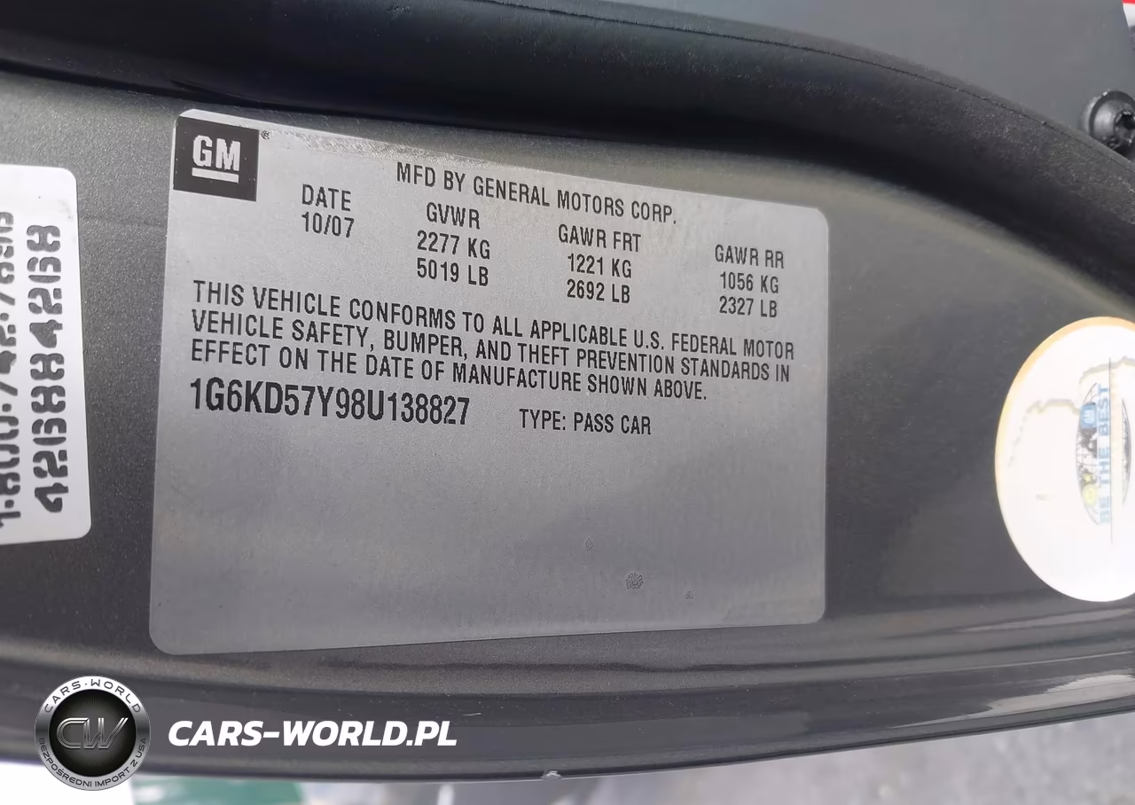 2008 Cadillac Dts 1Sa VIN:1G6KD57Y98U138827 - 9