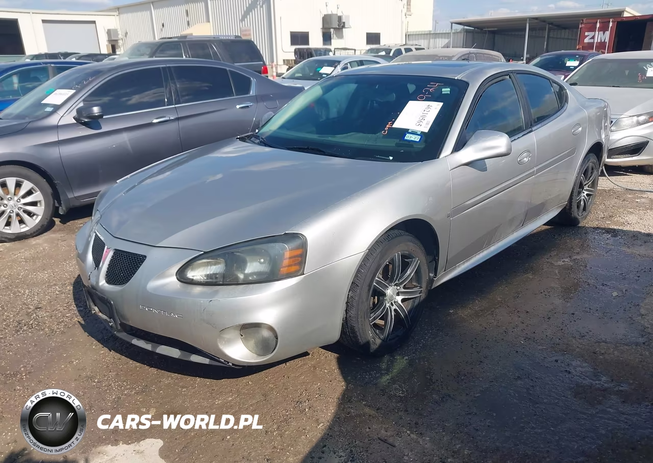 2008 Pontiac Grand Prix VIN:2G2WP552181193521 - 2