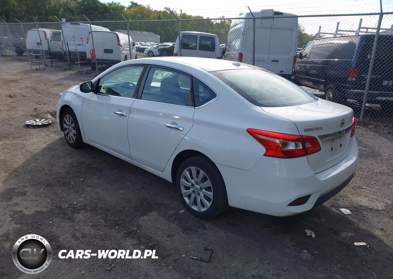 2017 Nissan Sentra Sv VIN:3N1AB7AP9HY329934 - 3