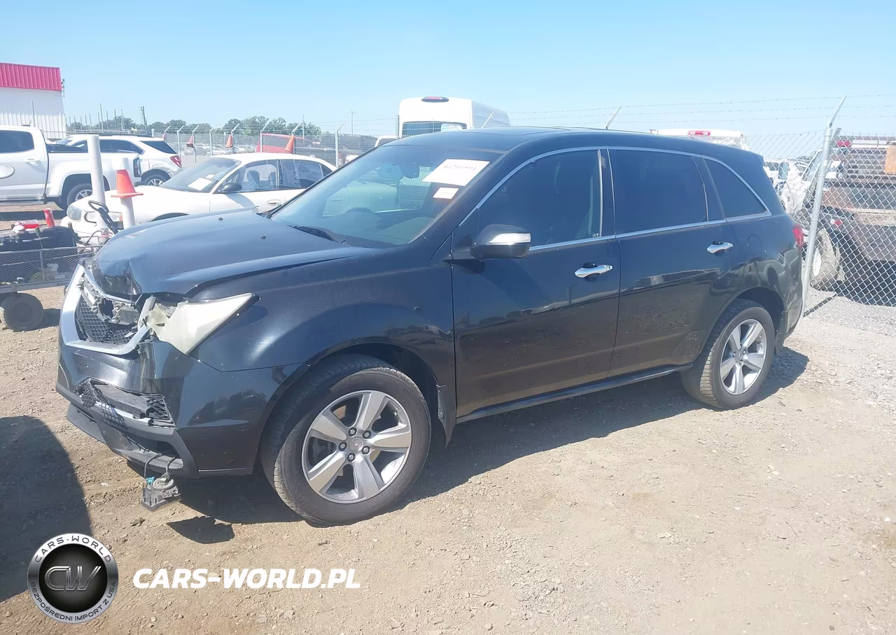2011 Acura Mdx Technology Package VIN:2HNYD2H47BH522966 - 2