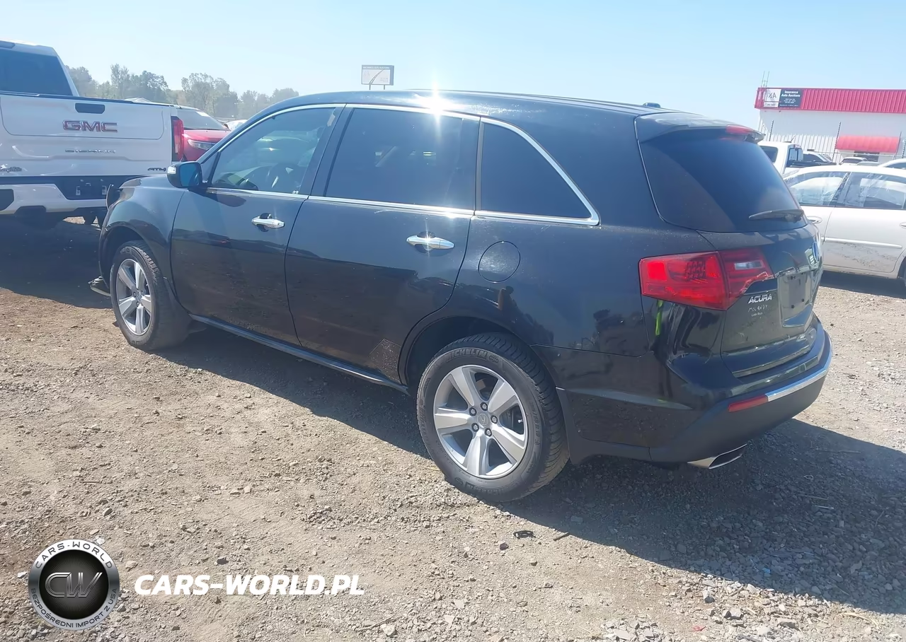 2011 Acura Mdx Technology Package VIN:2HNYD2H47BH522966 - 3