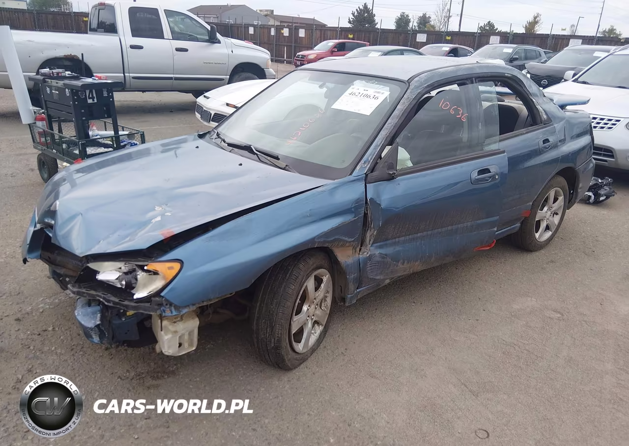 2007 Subaru Impreza 2.5I VIN:JF1GD61677H500232 - 2