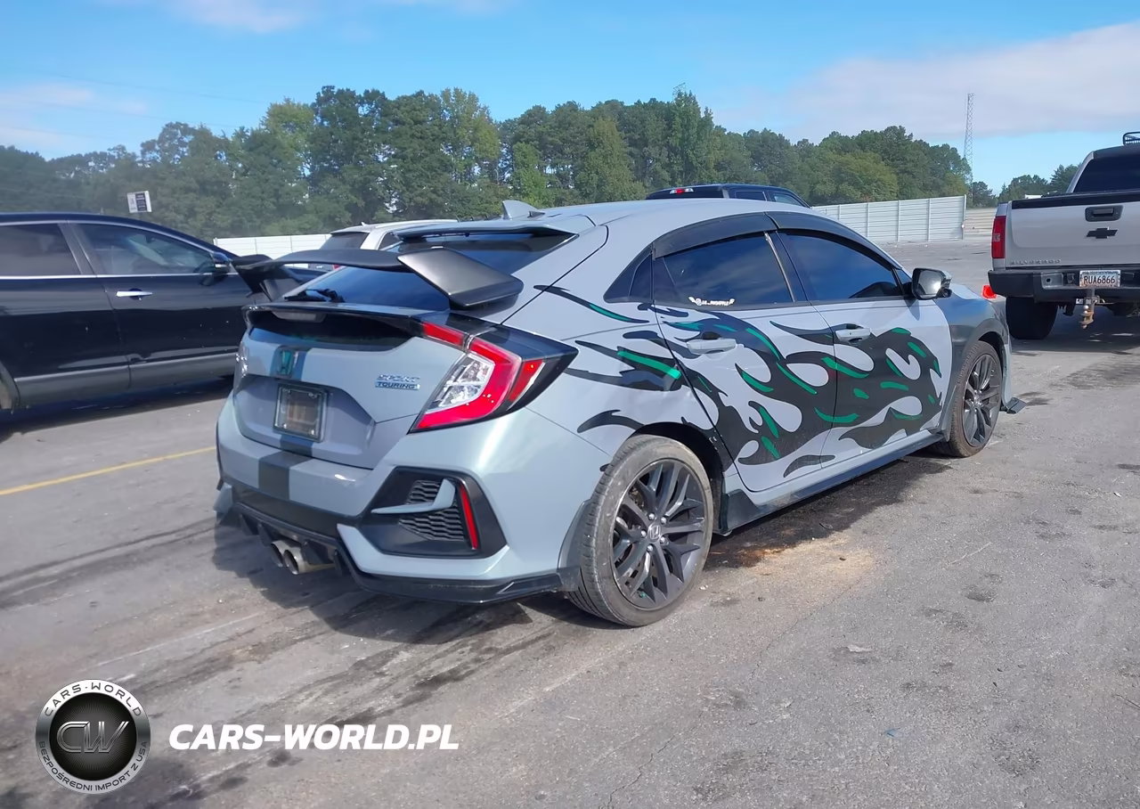 2020 Honda Civic Sport Touring VIN:SHHFK7G9XLU203192 - 4