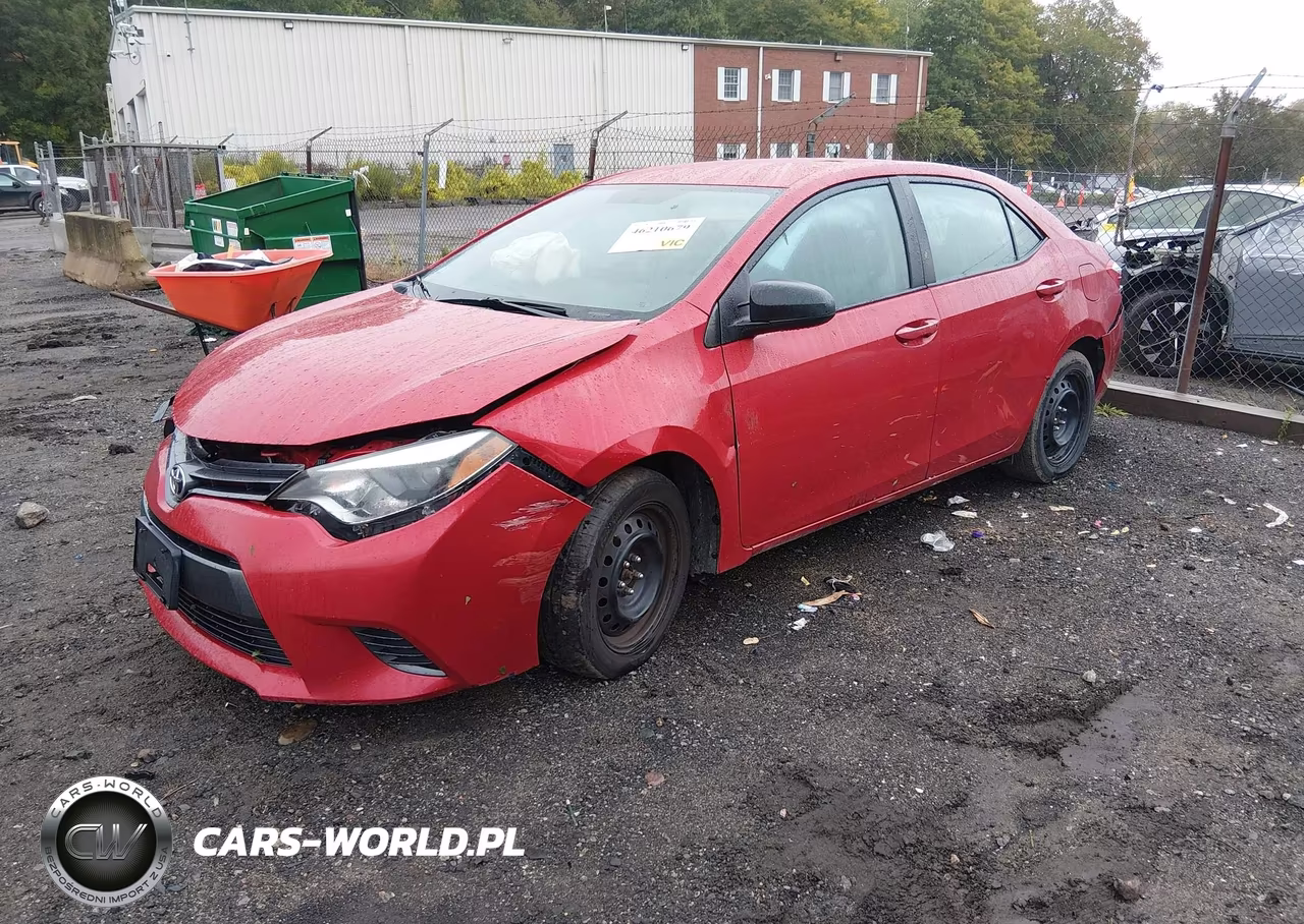 2015 Toyota Corolla Le VIN:2T1BURHE3FC394786 - 2