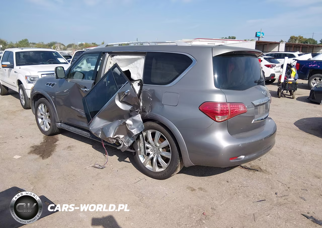 2014 Infiniti Qx80 VIN:JN8AZ2NFXE9552132 - 3