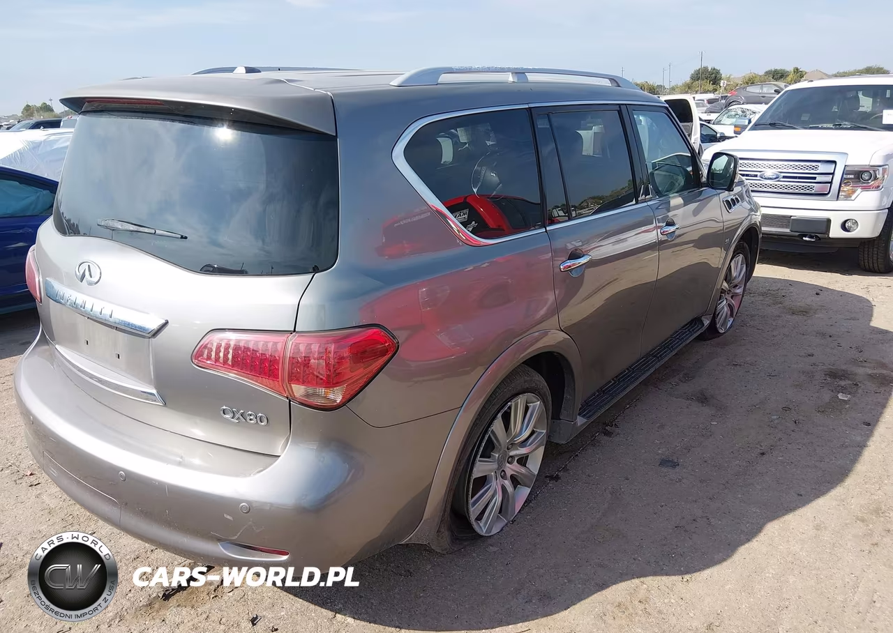 2014 Infiniti Qx80 VIN:JN8AZ2NFXE9552132 - 4