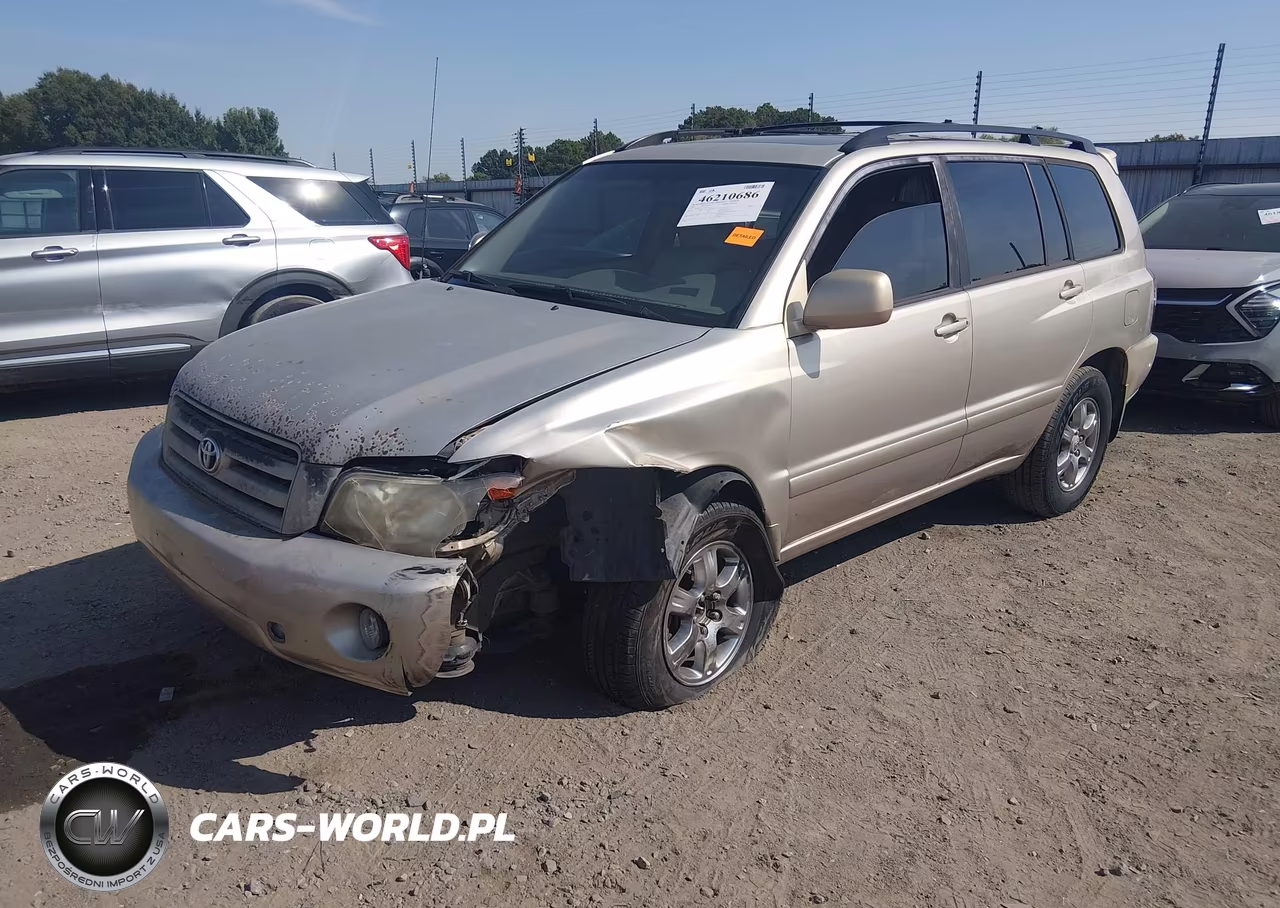 2007 Toyota Highlander V6 VIN:JTEHP21A170193458 - 2