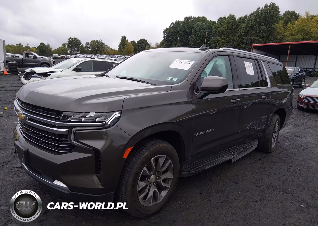 2021 Chevrolet Suburban 4Wd Lt VIN:1GNSKCKD3MR183861 - 2