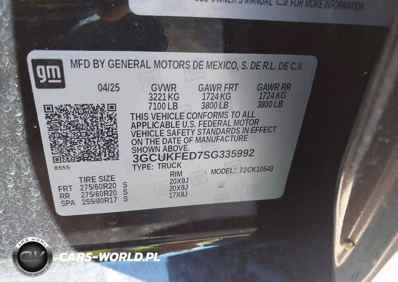 2025 Chevrolet Silverado 1500 Lt Trail Boss VIN:3GCUKFED7SG335992 - 9