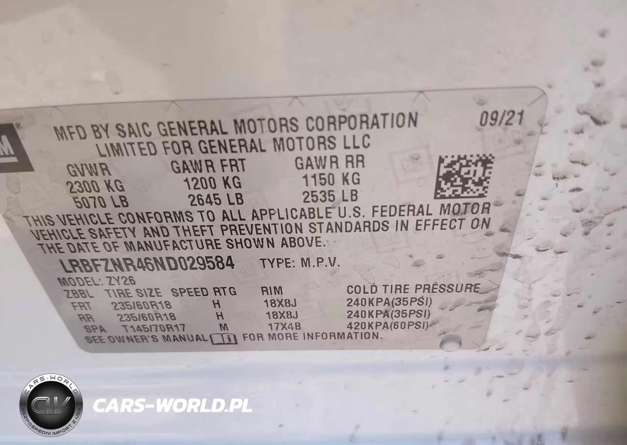 2022 Buick Envision Essence VIN:LRBFZNR46ND029584 - 9